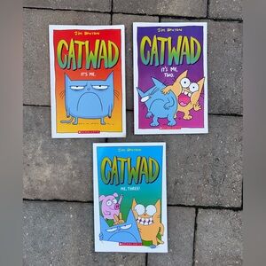 Catwad 1, 2 & 3 Books